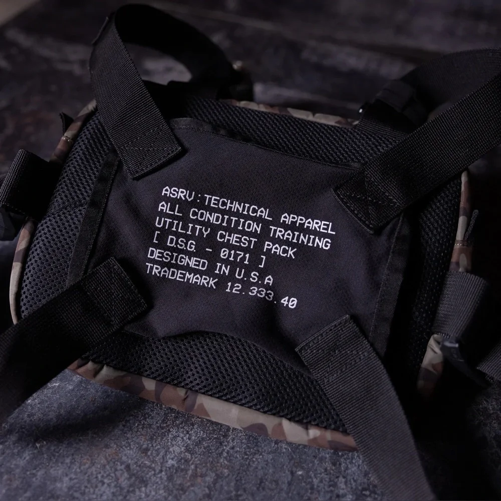 ASVR Trail Pack Chest Rig - BLACK - Picture 1 of 3